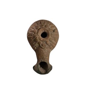 Egyptian Oil Lamp, Type Similar To Cahn-klaiber 3.1.6 Egypt, Late 2nd – 1st Century Bc