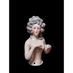 Art Deco Porcelain Half-doll Circa 1920 - 1930
