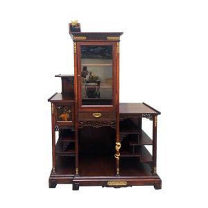 Gabriel Viardot, Japanese Inspiration Presentation Showcase Art Nouveau Furniture