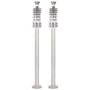 Claude Parent, Pair Of Modernist Floor Lamps - Unique Modern Art Pieces