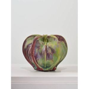 Bussière, Perianthe, Art Nouveau Ceramic