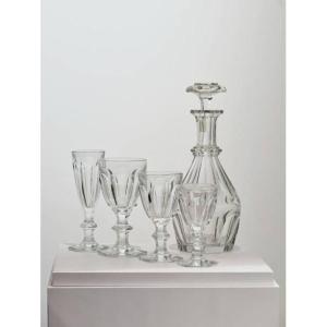 Baccarat Harcourt Dinner Service For 6 Or 10 People - Glasses + Decanters