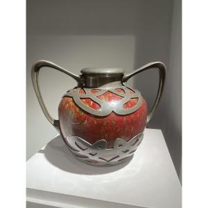 Pierre Adrien Dalpayrat, Rare Art Nouveau Ovoid Vase