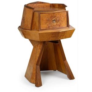 Michel Briard, Secret Cabinet, Marquetry 1980s