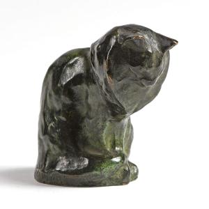 Théophile Alexandre Steinlen (1859-1923) - "cat With A Ruff"