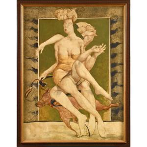 Jean-pierre Ceytaire (né En 1946) -  "couple"