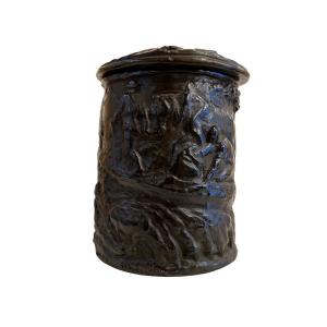 Jules Dalou (1838-1902) - "tobacco Pot"