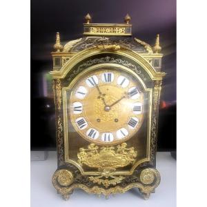 Mantel Clock Known As A 19th Century Ball, Signed 