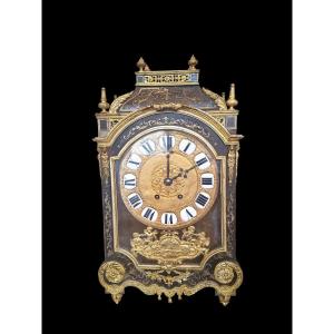 Mantel Clock Known As A 19th Century Ball, Signed