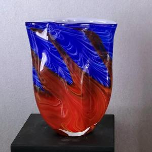 Vintage Murano Blown Glass Vase - 20th Century