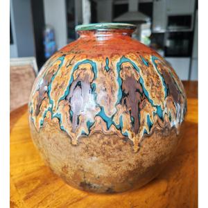 Vase Art Deco Signe Tharaud Limoges) XXeme