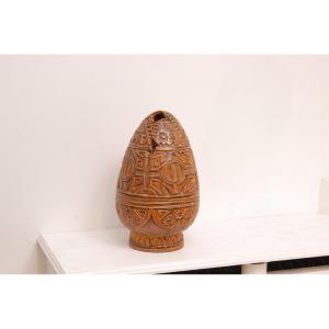 Ceramic Sculpture By Marius Bessone