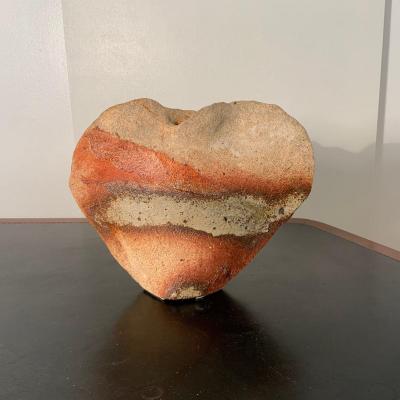 Stoneware Vase By Jean Linard