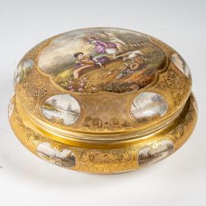 Bonbonniere "emile Dumas" Present Universal Exhibition 1867