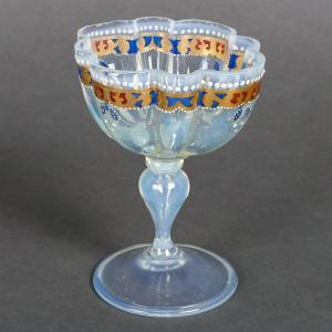 Opalescent And Enamelled Glass Venice Early 19th Century "salviati"
