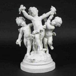 Three Loves Biscuit, Sèvres / Hippolyte Moreau 19th Century