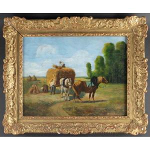 Achille Blot "the Harvesters" (1855/1926)