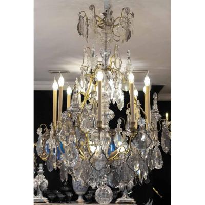 Large Cage Chandelier 19em (12 Lights)