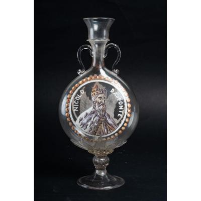 Vase Venise : "Le Doge Nicolo Da Ponte+Le Lion ailé de Venise " (1798/1806)