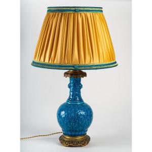 Charles Ficquenet Lamp And Manufacture De Sèvres