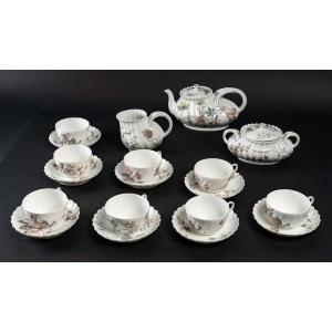 "haviland" Tea Service Flattened Torso Model Art Nouveau 1878