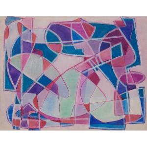 Lyrical Abstraction And Sacred Light - Maurice Morel (1908-1991)