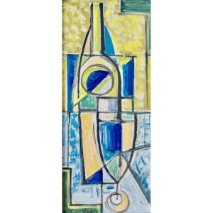 Latapie Oil On Canvas Cubism