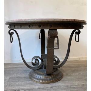 Art Deco Pedestal Table