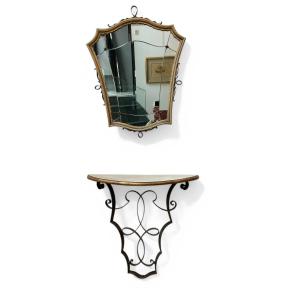 Console And Its Mirror
