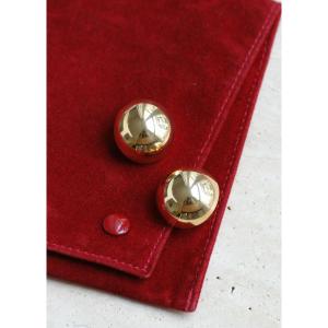 Cartier By Georges Lenfant Yellow Gold Ball Earrings