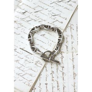 Hermès Silver Chaîne d'Ancre Bracelet Large Model 22 Cm