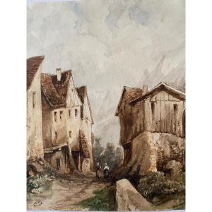 Watercolor Camille Pissarro Venezuela Caracas Painting Painting