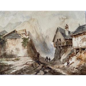 Camille Pissarro Watercolor Caracas Venezuela Oil Painting