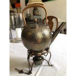 Linton Hammered Teapot United Kingdom England Tea 