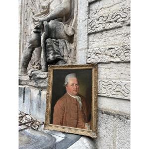Painting Of An 18th-century Gentleman's Portrait 