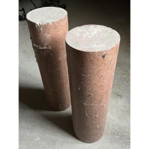 Marble Column, Decorated Barrels, Decorator 