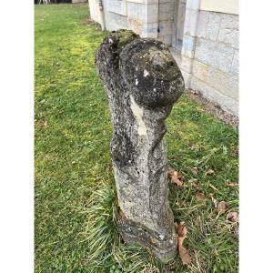 Park Stone Marker, Zoomorphic Stone Sculpture 