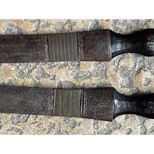 Indian Knives, India, 18th Century, Edged Weapon, Silver Net, Orientalist, Orient Collection 