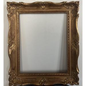 Montparnasse Style Louis XV Gilt Frame, 50 Cm X 40 Cm Rabbet