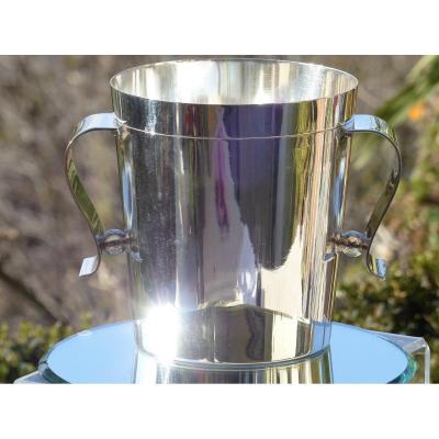 Champagne Bucket Gallia Christofle Luc Lanel Art Deco