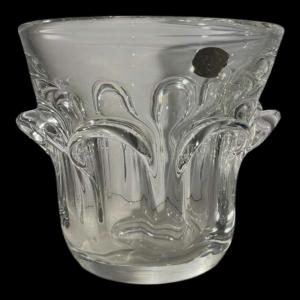 Antonio - Guido Bon / Val Saint Lambert, Crystal Champagne Bucket, Ca 1950-1960