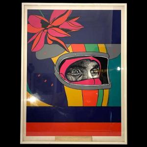 Paul Van Hoeydonck, Screenprint 'ippa' Pop Art N42/110, 1987