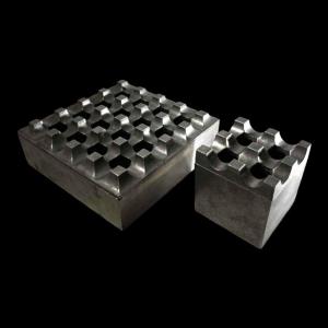 Ljungberg & Backstrum / Diverse Ting & Ballegeer "ultima15" Set Of 2 Brutalist Ashtrays, 70s