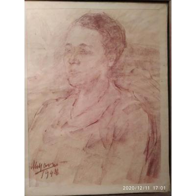     Portrait Of Woman By - Mania Mavro