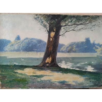 Oil On Canvas By Atalaya Gonzales Enrique In 1905