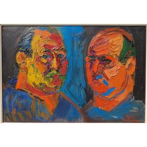 Pierre Ambrogiani (1907-1985) Self-portrait