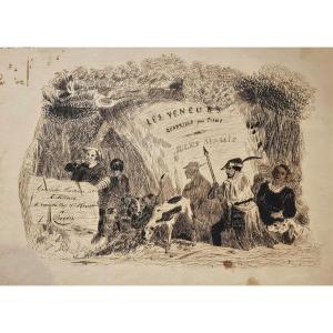 Célestin Nanteuil (1813-1873) The Veneurs