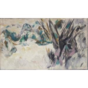 Jean Lombard (1895-1983) Landscape In Provence