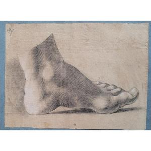 18th Century Drawing, Foot Study