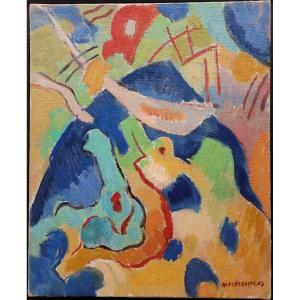   Albert Coste (1895-1985) Composition, 1963